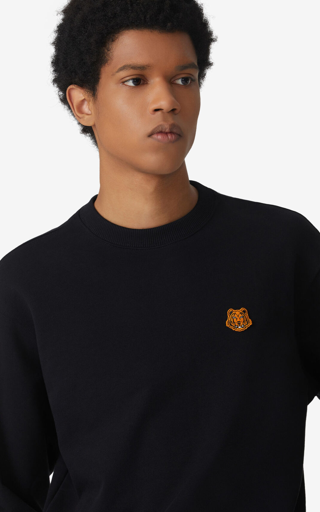 Sweat Kenzo Homme Tiger Crest Noir XZYQH-8604